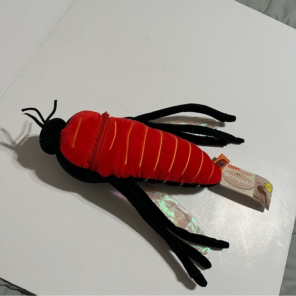 Giant Microbes Mosquito Plush Scientific Toy 2 Pockets Dangling Plush 13” - Picture 8 of 11